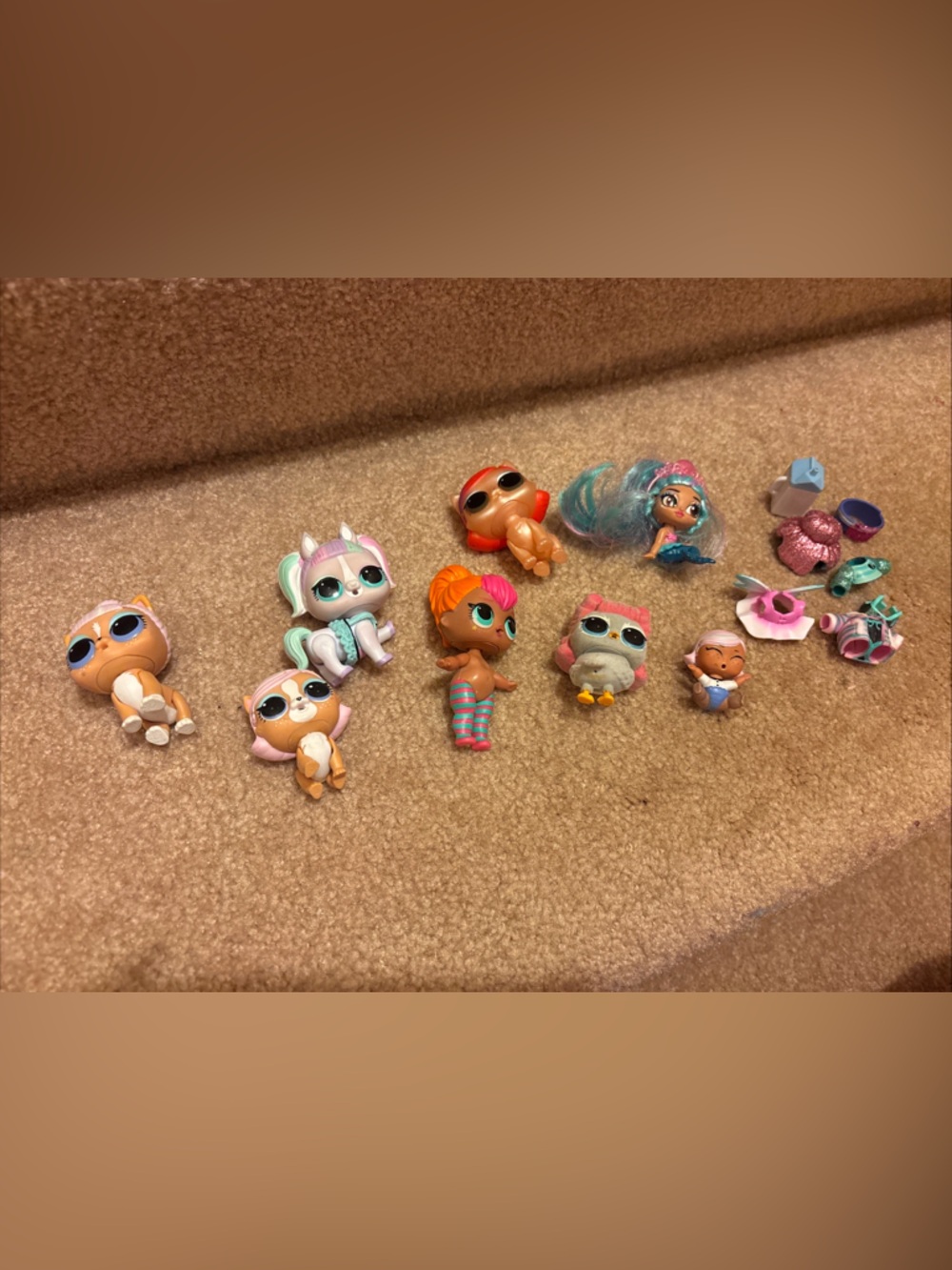 L.O.L. Surprise! Assorted Pink, Mint, Orange and Blue Small Pet Dolls